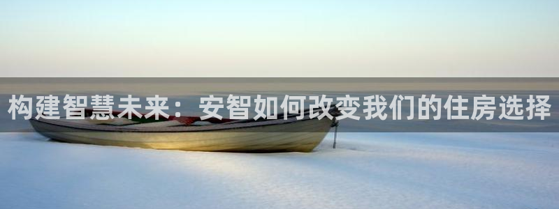安信12彩票在线网址：构建智慧未来：安智如何改变我们的住房选择