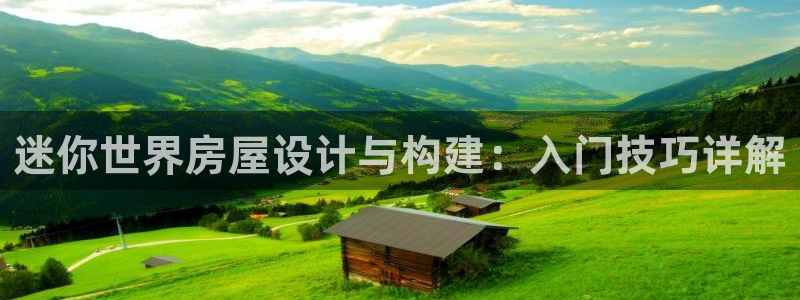 安信12注册登录：迷你世界房屋设计与构建：入门技巧详解