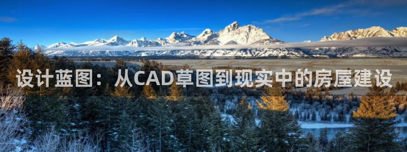 安信可esp-12：设计蓝图：从CAD草图到现实中的房屋建设